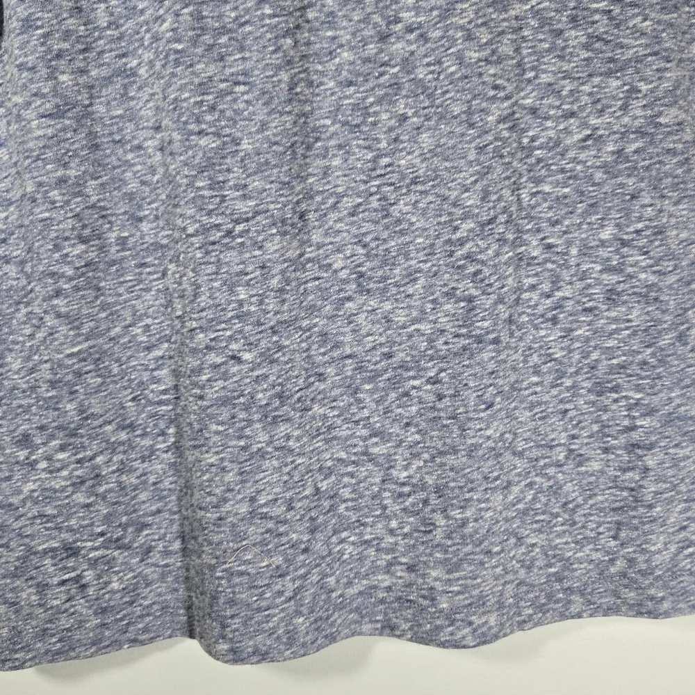 Crewcuts Girls Blue Heather Long Sleeve Lace‎ Heart Shirt NWT Size 10